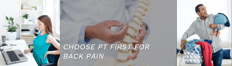 PT first for back pain